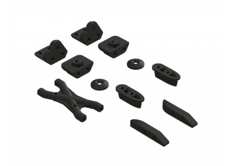 ARRMA Wing Mount Set Limitless 8S AVC 4x4 RC Chassis Spares Z-ARA320524