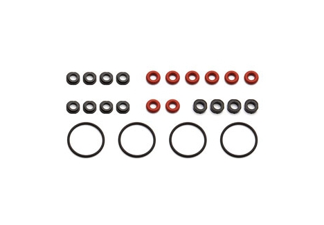 Associated 12mm V2 Shock Rebuild Kit with Bushings and O-Rings AS91491
