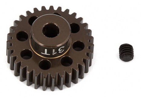 Associated Factory Team 31T 48DP Aluminium Pinion Gear 1/8 Inch Shaft AS1349