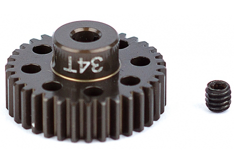 Associated Factory Team Aluminium Pinion Gear 34T 48DP 1/8 Shaft AS1352