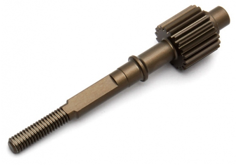 ASSOCIATED FACTORY TEAM B5M ALUMINIUM TOP SHAFT (3 GEAR) AS91606