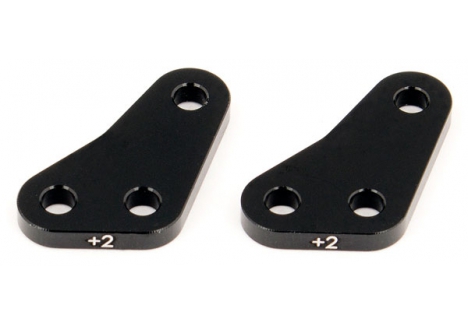 Associated FT B64 B64D Steering Block Arms +2 Ackermann RC Buggy AS92033