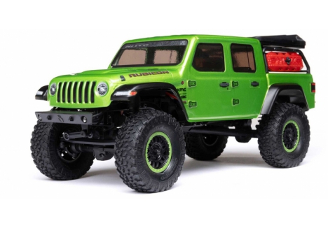 AXIAL 1/24 SCX24 Jeep JT Gladiator Mini RC Rock Crawler – Green C-AXI00005V2T3