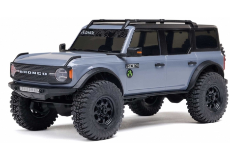 AXIAL 1/30 SCX30 Ford Bronco 4X4 RTR Rock Crawler Grey C-AXI-2048T2