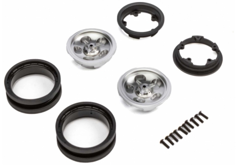 AXIAL 1.9 Retro Slot Beadlock Wheels, Satin (2) Z-AXI43013