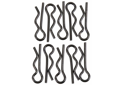 Axial 6mm Body Clip Black Oxide Pack of 10 Z-AXA1059