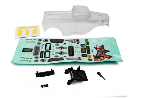 Axial B-17 Betty Body Clear Precut for SCX24 RC Crawler AXI200003