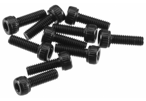 Axial Cap Head 2.6x8mm Black Screw 10 Pack AXA0023