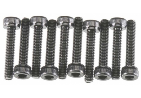Axial Cap Head M3x16mm Black Oxide Screw Pack AXA087