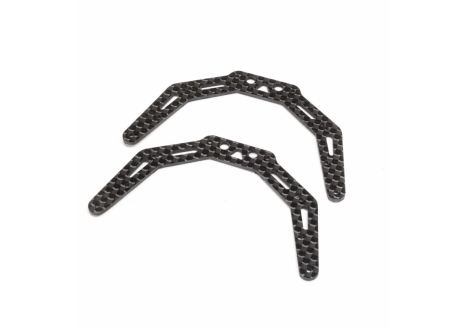 AXIAL Chassis Side Plates, Carbon Fiber (2): AX24 Z-AXI301001