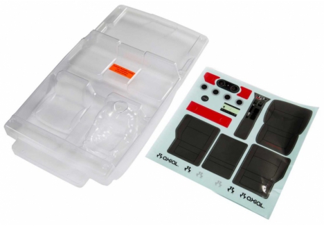 Axial Clear Interior Jeep JLU 1/10 SCX10 III RC Crawler Z-AXI230016
