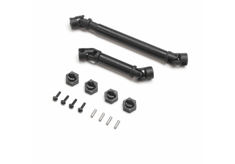 Axial Driveshaft Set Short and X-Long SCX24 AXI202000