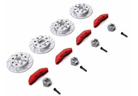 Axial Hex Rotor Caliper and Pin Set 4 RBX10 AXI232045