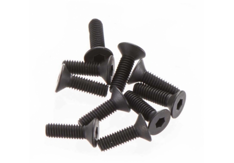 Axial Hex Socket Flat Head Screw M3x10mm Pack of 10 AX31185