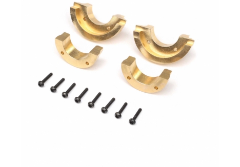 Axial Knuckle Weights Brass 4 Pack SCX24 AX24 AXI302004
