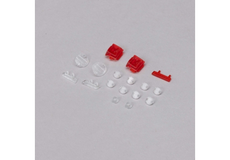 Axial Lens Kit 1/30 SCX30 Jeep Wrangler JLU Hard Body Z-AXI-3336
