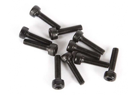 Axial M2.5 x 10mm Cap Head Screw 10 Pack Black Oxide AXI235014