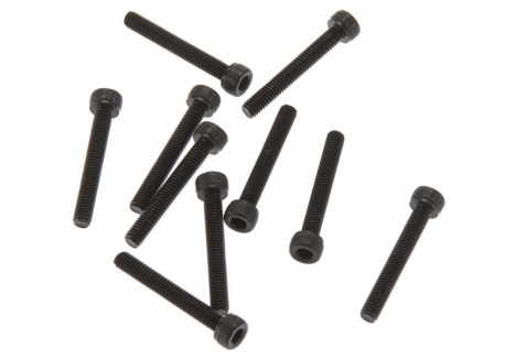 Axial M2.6x18mm Cap Head Screw Black 10 Pack AX31399