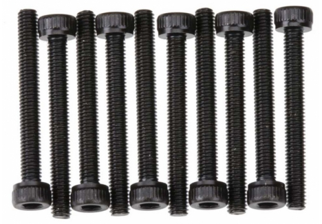 Axial M3x25mm Cap Head Black Oxide RC Screws Pack of 10 Z-AXA089