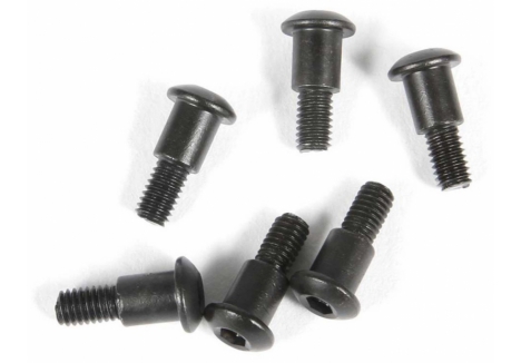 Axial M3x4x10mm Hex Button Head Shoulder Screw 6 Pack AX31403