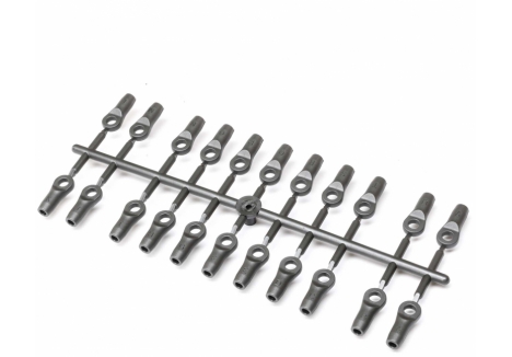 Axial M4 Straight Rod End for 1/10 SCX10 Pro Scaler RC Crawler Z-AXI234036