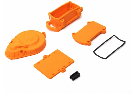 Axial RBX10 Cage Radio Box Spur Cover Orange Z-AXI231031