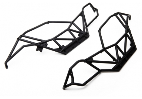 Axial RBX10 Cage Sides Left Right Black Replacement Spare Parts Z-AXI231032