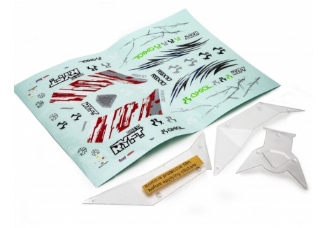 Axial RBX10 Ryft 1/10 Body Panel Set Clear Polycarbonate AXI230032