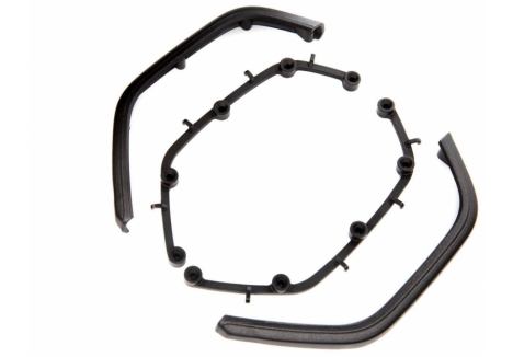 Axial Rear Fenders for SCX10 III Jeep JLU 1/10 RC Crawler AXI230021