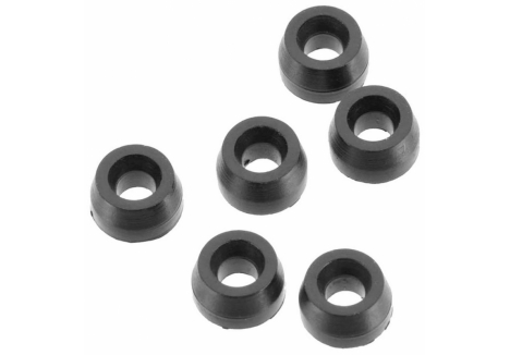 Axial Rubber Bump Stop 3.6x7x4 Suspension Spares Pack of 6 Z-AX30113