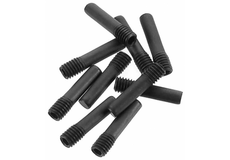 Axial Screw Shaft M3x2.5x13mm Black 10 Pack AXA176