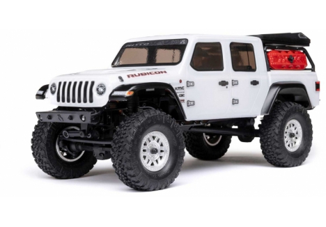 Axial SCX24 Jeep JT Gladiator 1/24 4WD RC Rock Crawler White AXI00005V2T4