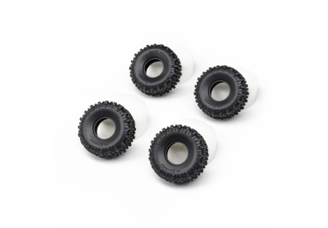 Axial SCX30 Bogger Replacement Tyres with Foam Inserts 4-Piece Set Z-AXI-3329