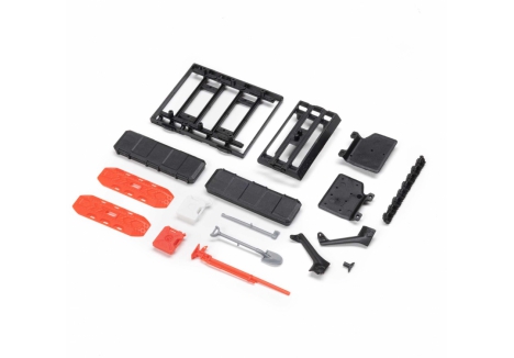 Axial SCX30 JLU 1/30 Roof Rack Accessory System with Light Mounts Z-AXI-3338