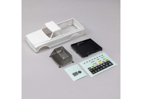 Axial SCX30 K10 1/30 Scale RC Rock Crawler Body Shell Unpainted Z-AXI-3333
