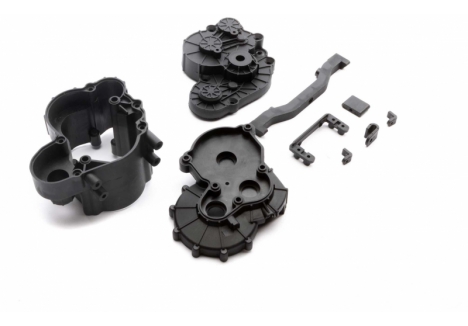 Axial SCX6 2-Speed Transmission Case and Brace Set AXI252013