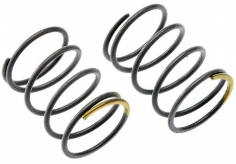 Axial Spring 12.5x20mm 6.53lbs/in Firm Yellow Suspension Pair SCX10 II Z-AX30203
