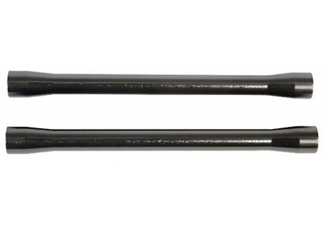 Axial Threaded Aluminium Suspension Link 7.5x80mm Grey Set Z-AX31419