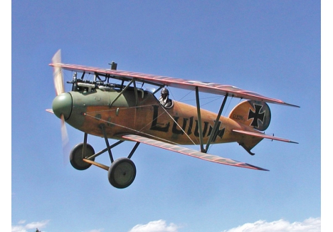 BAIR Albatros DV 1/7.6 4-Channel 39 Inch Electric Scale Aircraft Kit A-BA002