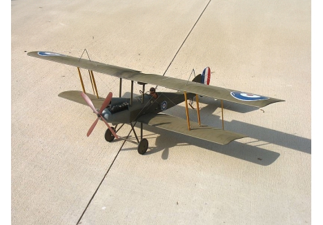 BAIR Royal Aircraft Factory BE2e/12a 1/10 Electric RC Aircraft Kit A-BA006