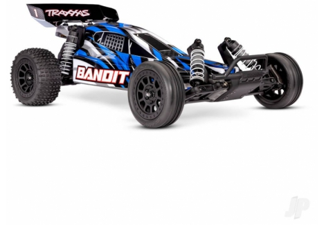 Bandit HD 1:10 2WD RTR Buggy, BlueX (+ TQ 2-ch, XL-5, Titan 550, 7-Cell NiMH, 4A USB-C Charger)