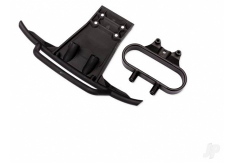 Black Front Bumper and Mount