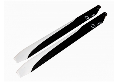 Blade 700mm Carbon Fibre Main Rotor Blades RC Helicopter BLH-1677