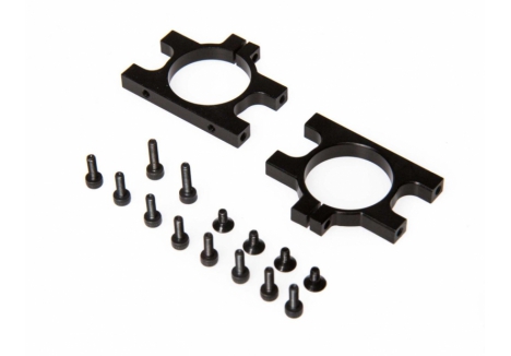 Blade Tail Boom Clamp Pair for Fusion 360 RC Helicopter Z-BLH5219