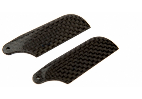 BLH Tail Rotor Blade Set, Carbon Fiber: B450 3D, B400, B450 X Z-BLH1671C