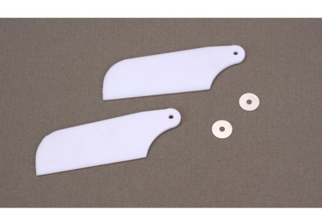 BLH Tail Rotor Blade Set, White: B450, 330X, 330S Z-BLH1671