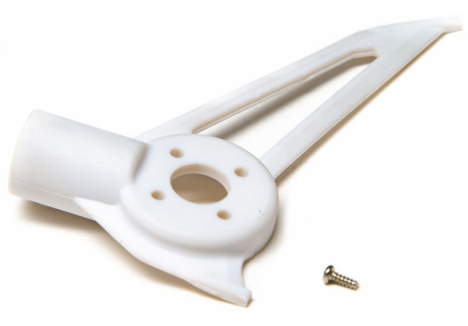 BLH Vertical Tail Fin Motor Mount, White: 150 S Z-BLH5404