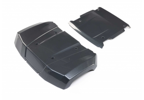 Body Panel, Hood and Roof, Gun Metal Grey: 5IVE-T 3.0