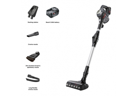 Bosch BCS711GB Cordless Vacuum Cleaner 40min Runtime Dark Granite