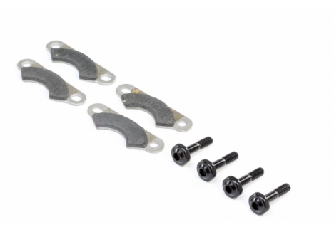 Brake Pads and Screws (4): 8X